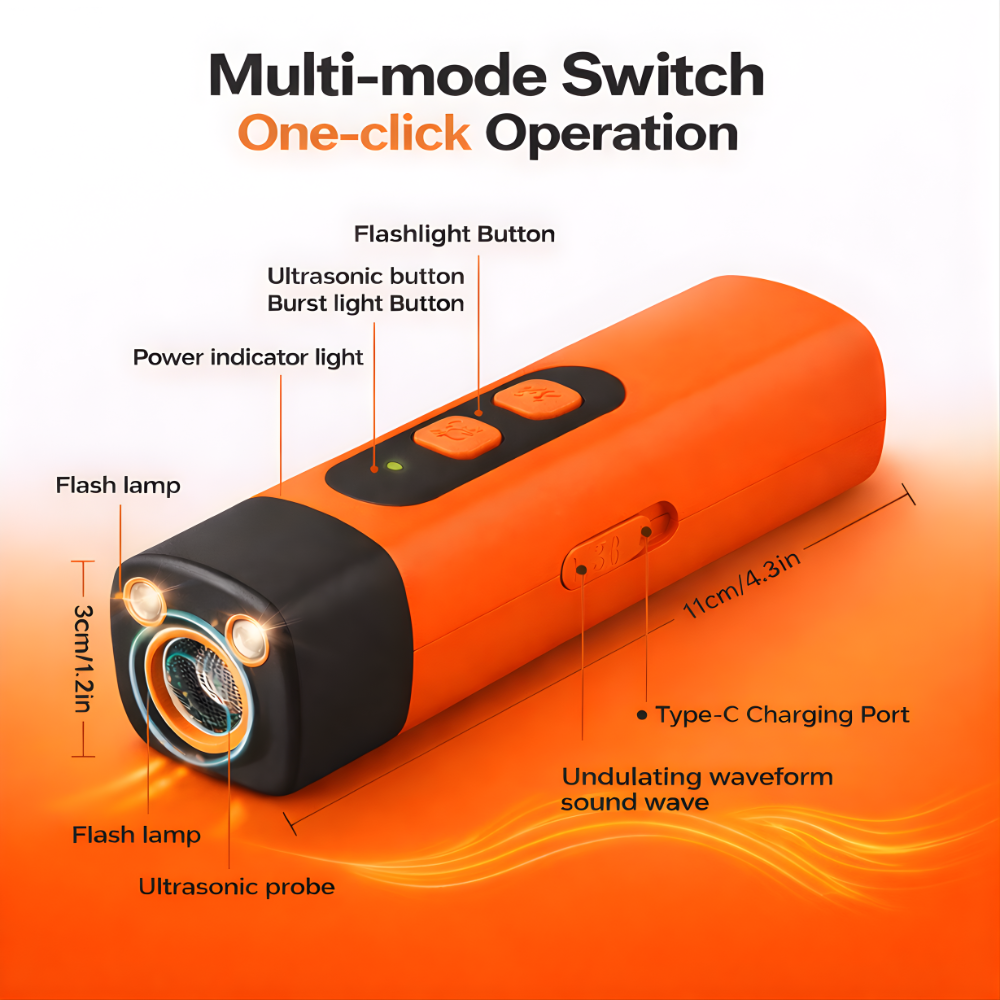 Ultrasonic Dog Training Tool